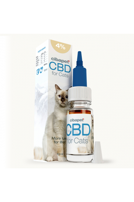 CBD-Öljy Kissoille 4 %