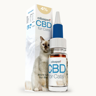 CBD-Öljy Kissoille 4 %