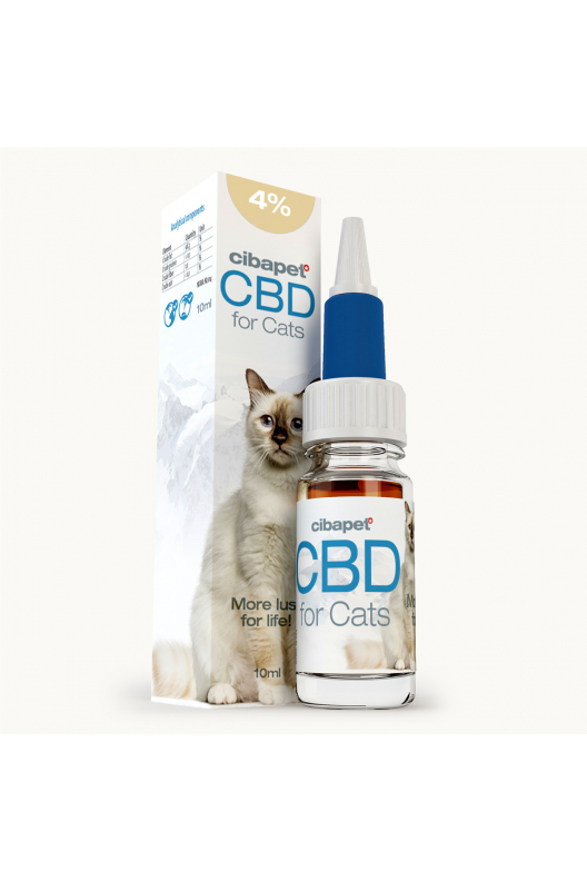 CBD-Öljy Kissoille 4 %