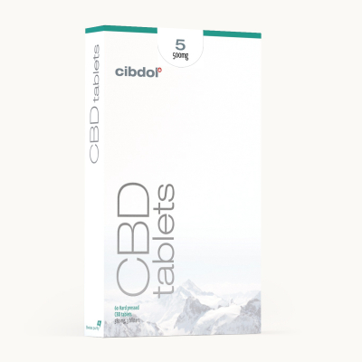 CBD-tabletit 5 % (500 mg)