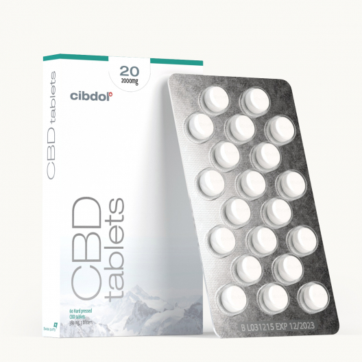 CBD-tabletit 20 % (2 000 mg)
