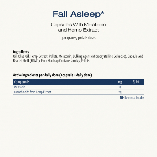 Fall Asleep -kapselit