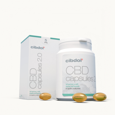 Pehmeät CBD-kapselit 5% (500mg)