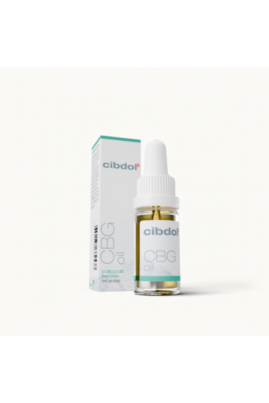 5 % CBG- ja 2,5 % CBD-öljy