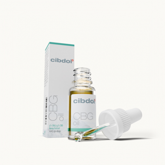 5 % CBG- ja 2,5 % CBD-öljy