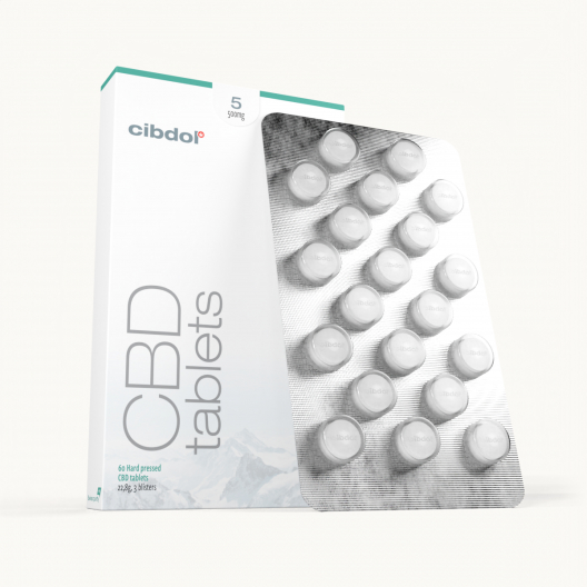 CBD-tabletit 5 % (500 mg)