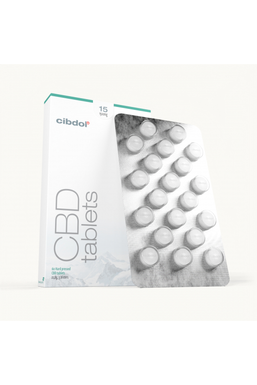 CBD-tabletit 15 % (1 500 mg)