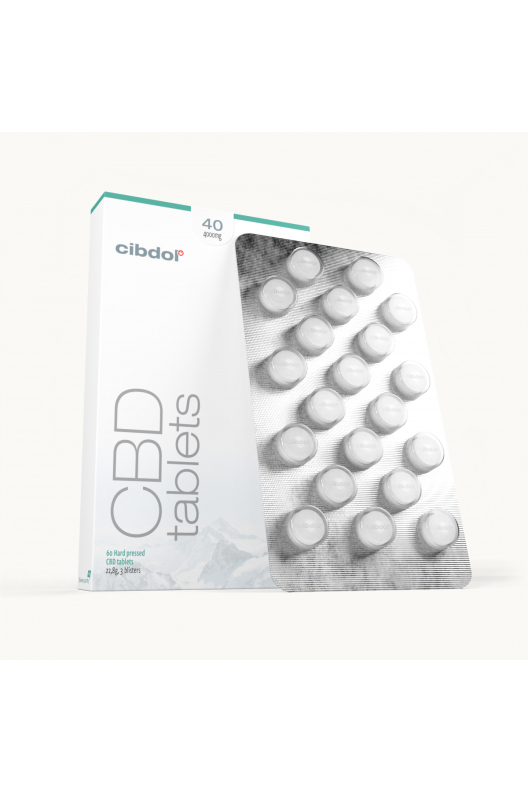 CBD-tabletit 40 % (4 000 mg)