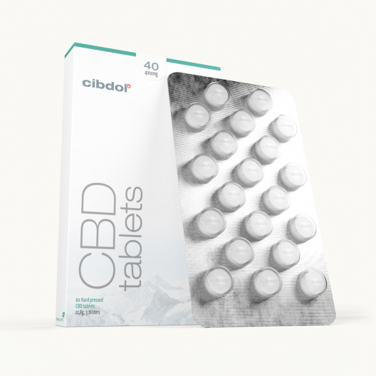 CBD-tabletit 40 % (4 000 mg)